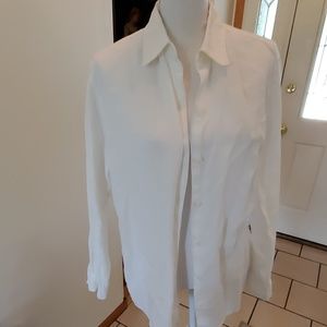 Liz Claiborne linen button shirt